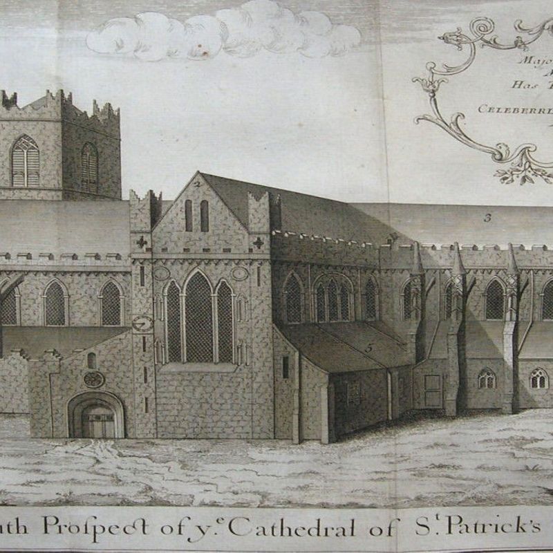 St Patrick’s Cathedral Dublin in 1739