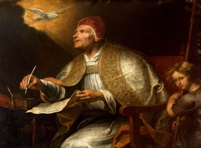 The Four Doctors of the Western Church: Saint Gregory the Great