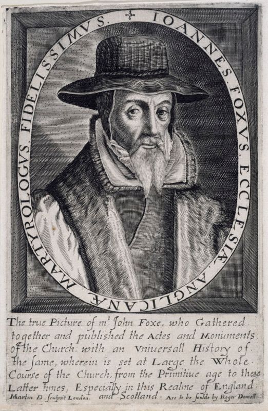Portrait of John Foxe