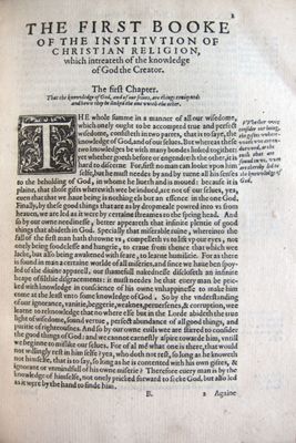The Institutes of the Christian Religion