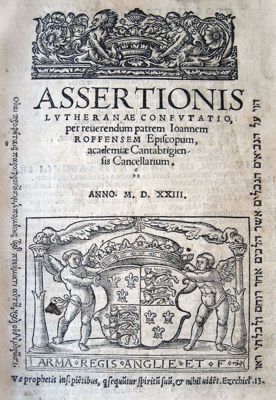 Assertionis Lutheranae confutation