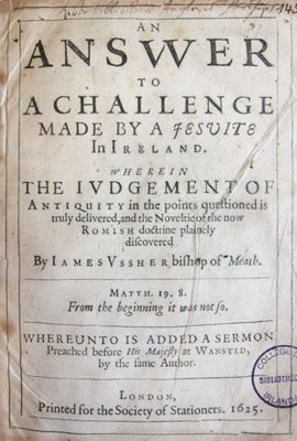 An answer to a challenge made by a Jesuite in Ireland