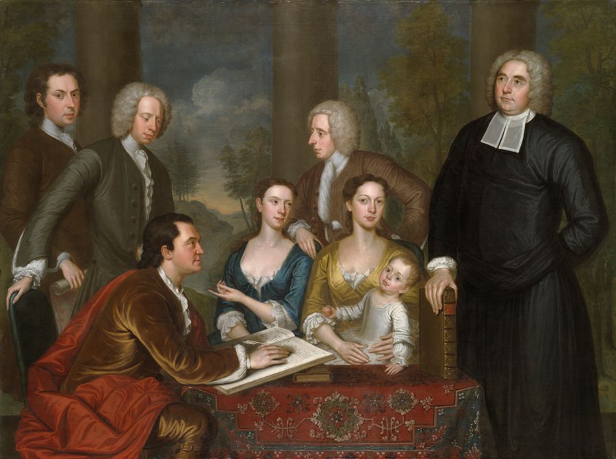 John Smybert, Dean Berkely and His Entourage, also known as Bermuda group