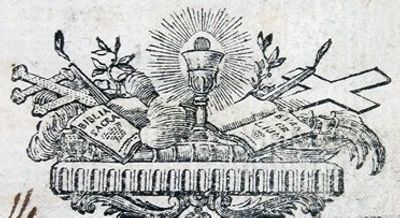Detail from the title page of L’Ame intérieure, ou conduite spirituelle dans les voies de Dieu