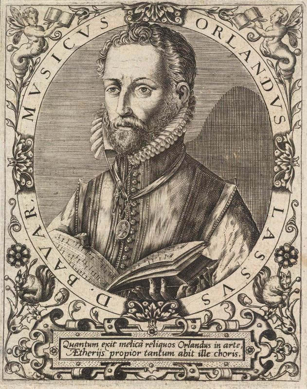 Portrait of Orlandus Lassus