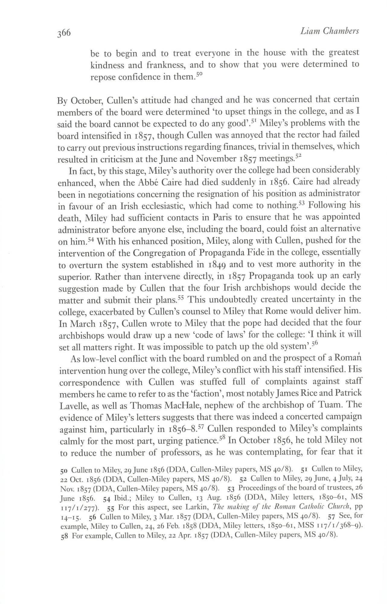 Paul Cullen and the Irish College, Paris