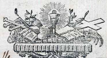 Detail from the title page of L’Ame intérieure, ou conduite spirituelle dans les voies de Dieu
