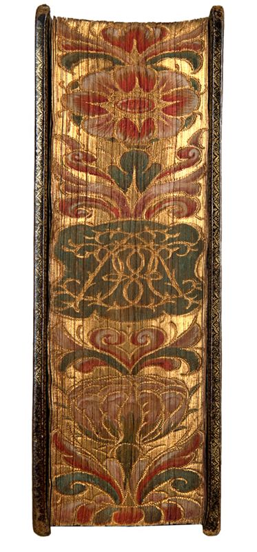 Gilded and chiselled spine. 17th century